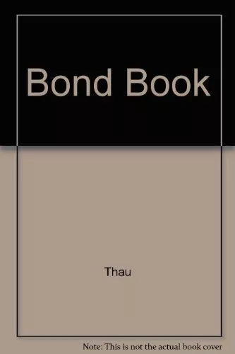 Bond Book by Thau Hardback Book The Fast Free Shipping
