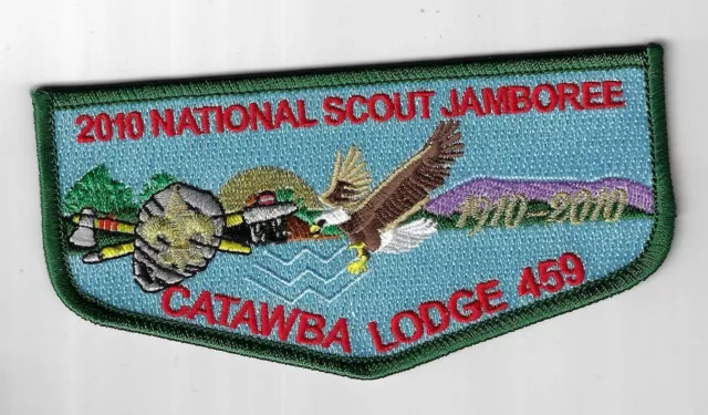 OA 459 Catawba 2010 National Scout Jamboree Flap DGR Bdr. [PAT-2354]