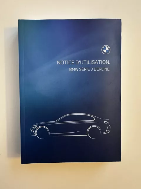 Notice Manuel Guide Utilisation Français BMW SÉRIE 3 G20 (Berline)