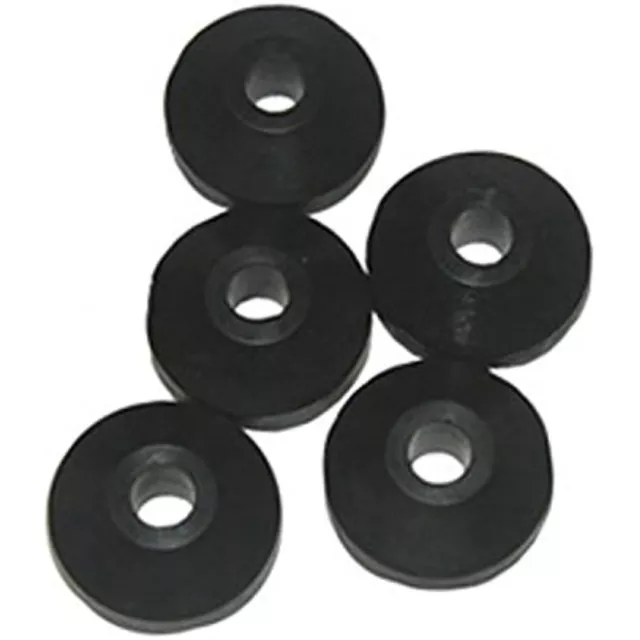 LASCO 02-1085 1/2-Inch Beveled Faucet Bibb Washer, Black Neoprene, 6-Pack