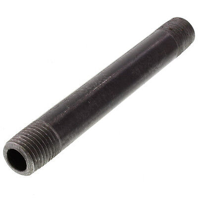 1" BLACK STEEL 5-1/2"  LONG  NIPPLE fitting pipe npt 1 x 5-1/2 malleable iron