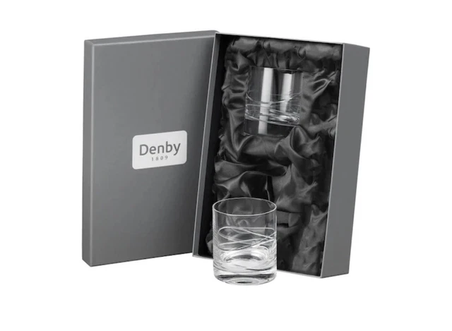 Denby "Jet/Imperial Blue" Double Dip Mug