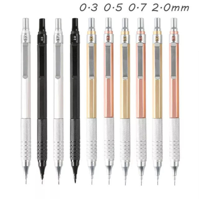 Metal Automatic Pencil Low Gravity Propelling Pencil Movable Pencil  Students