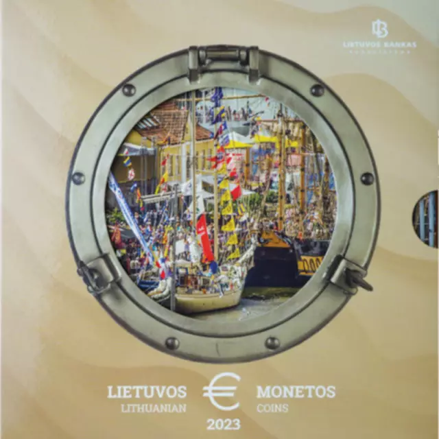 2023 Lithuania 8-Coin Standard EURO BU Coin Set