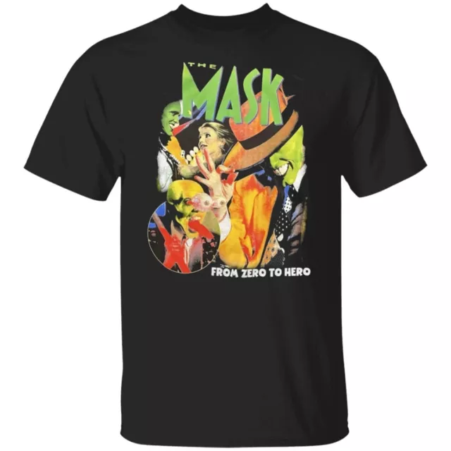 The Mask Jim Carey vintage bootleg 90s style t shirt reprint movie promo XXL