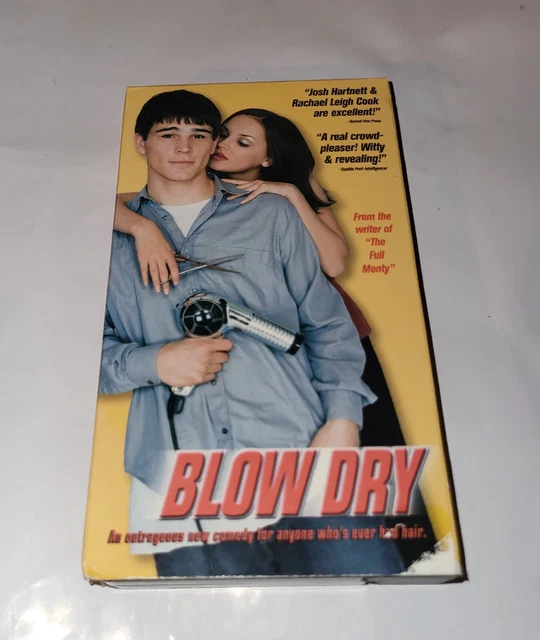 Blow Dry (VHS, 2001) Tested Works Good Josh Hartnett Alan Rickman  Miramax Movie