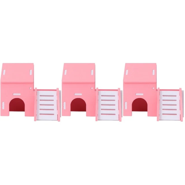 Sicher Holz Kleine Tiere Hamster Pet Wohnzimmer Hütte Schlafen Villa