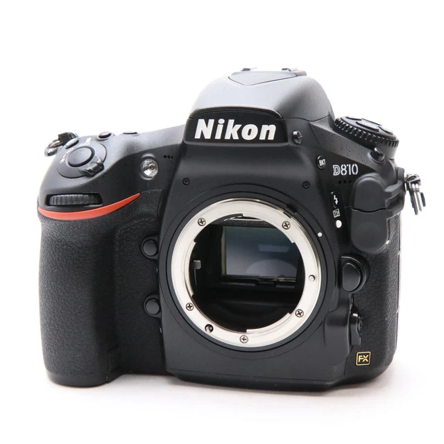 Nikon D810 37MP Digital SLR Camera Body shutter count 57731 shots