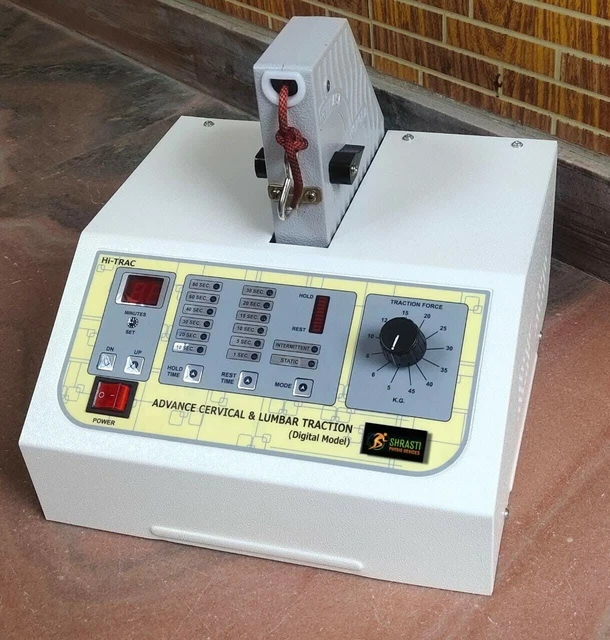 LUMBAR & CERVICAL Traction Machine Led Advance Lumber & Cervical Free ...