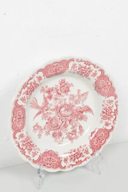 Ridgway Staffordshire Suppenteller Windsor rot guter Zustand Ø ca. 24,5cm