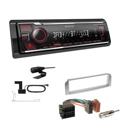 PIONEER 1din mp3 DAB USB VOLANTE AUTORADIO PER ALFA 147 GT antracite ripiano 