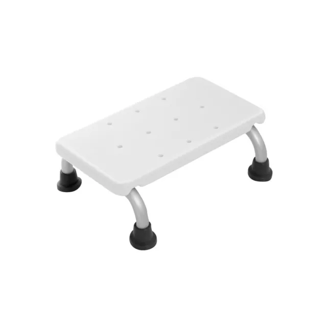 Scalilno para Bañera Silver Blanco Soporte Capacidad 90kg Tamaño 41x31x14.5 CM