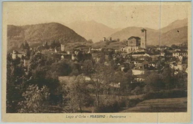 91048 - CARTOLINA d'Epoca - NOVARA Provincia  -  MIASINO  Lago d'Orta