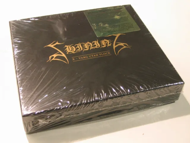SHINING : X - Varg Utan Flock CD BOX NEW SEALED Silencer Lifelover Strid Craft