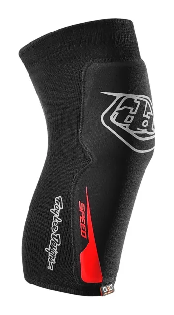 Troy Lee Designs Tld Speed Knee Sleeves Pair Adult Black Motocross Bmx Mtb New