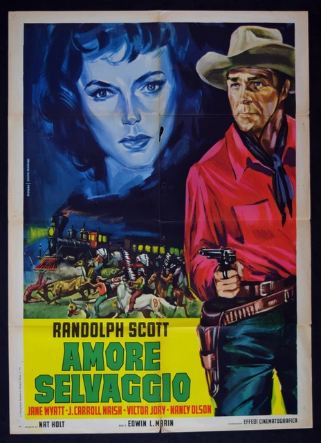 M149 Manifesto 2F Amore Sauvage Randolph Scott Western Nancy Olson