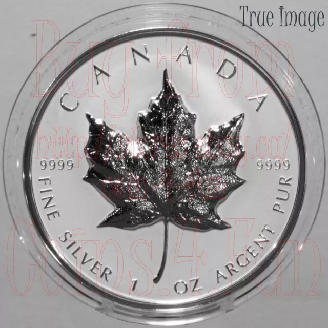 2022 Ultra-High Relief Silver Maple Leaf UHR SML $20 1 OZ Pure Silver Proof Coin