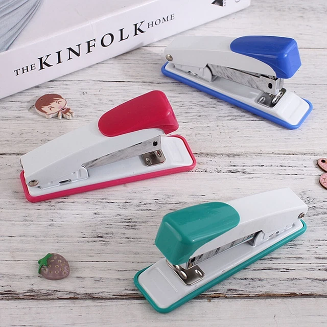 Efficient Metal Office Stapler with Full Strip Capacity Sturdy and Reliable