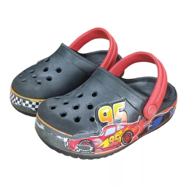 Crocs Lightning McQueen Disney Pixar Cars Piston Cup Red Toddler Size C12 12