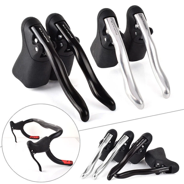 Road cyclocross Bike Racing Bicycle TT Bar End drop bar brake levers Lever Black