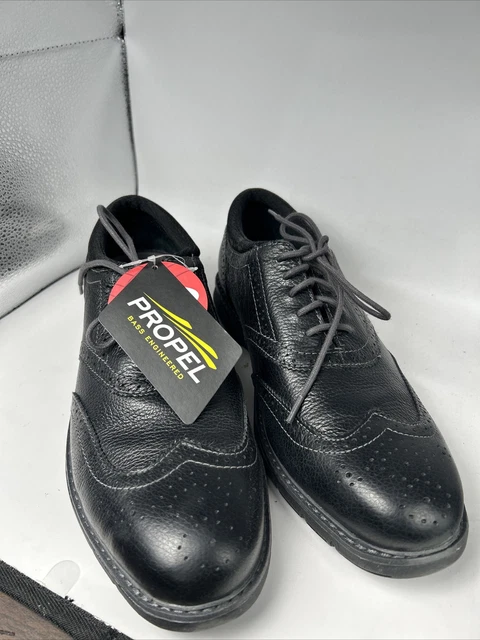 GH BASS Co Mens Oxford Wingtip Shoes US Size 10.5 Gunsmoke Suede Leather 17.74 PicClick