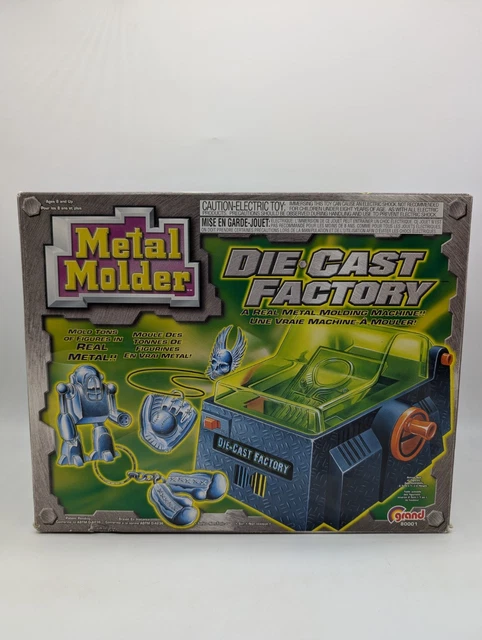 Toymax Films METAL MOLDER DIE Cast Factory 1998 Toymax In Box, Mostly Complete ...
