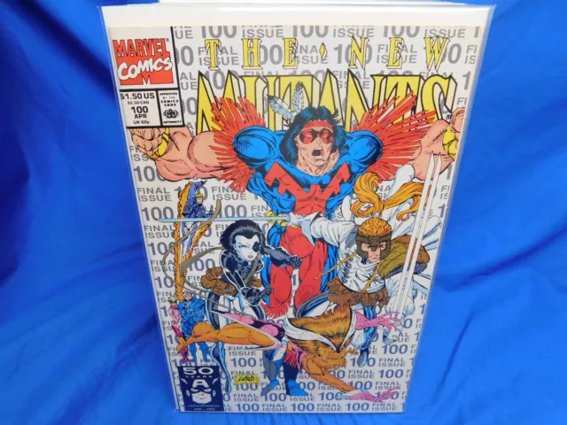 New Mutants #100 2nd printing in VF+ Marvel Comics 1st Appearance X-Force