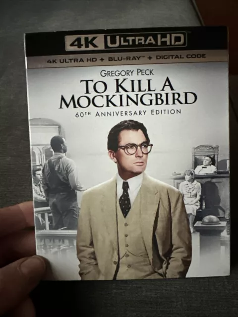 to kill a mockingbird 4k Uhd & Blu Ray With Slip Cover Watched Once