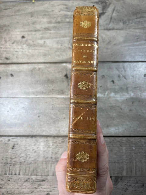 1815 Antique Illustrated Art Collection "The Gallery of Nature and Art" Vol. 3