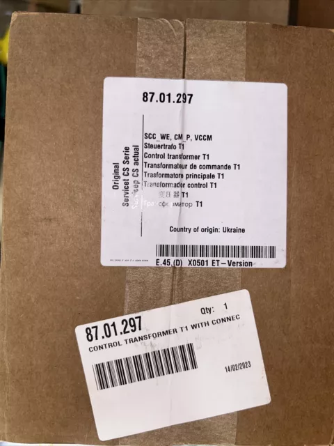 Rational Control Transformer PN 87.01.297 Brand New In Box