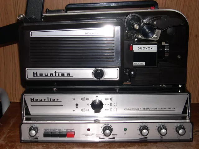 Projecteur Super 8 Sonore Heurtier Duovox