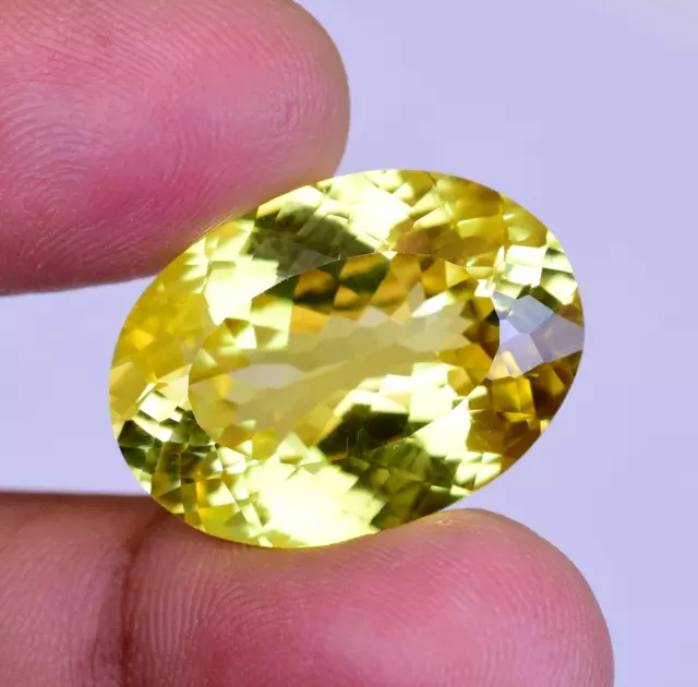 GIE Certified 8.45 Ct Natural Flawless Yellow Sapphire Oval Cut Ceylon Gemstone