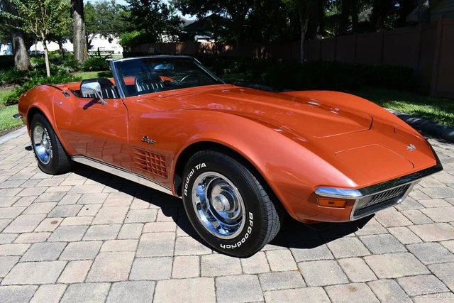 1970 Chevrolet Corvette Convertible Numbers Matching 350ci Power Brakes