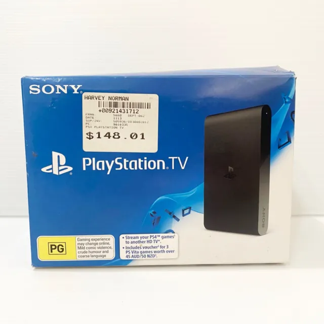Sony Playstation TV PS Vita PSTV + Box - VGC - Free Postage