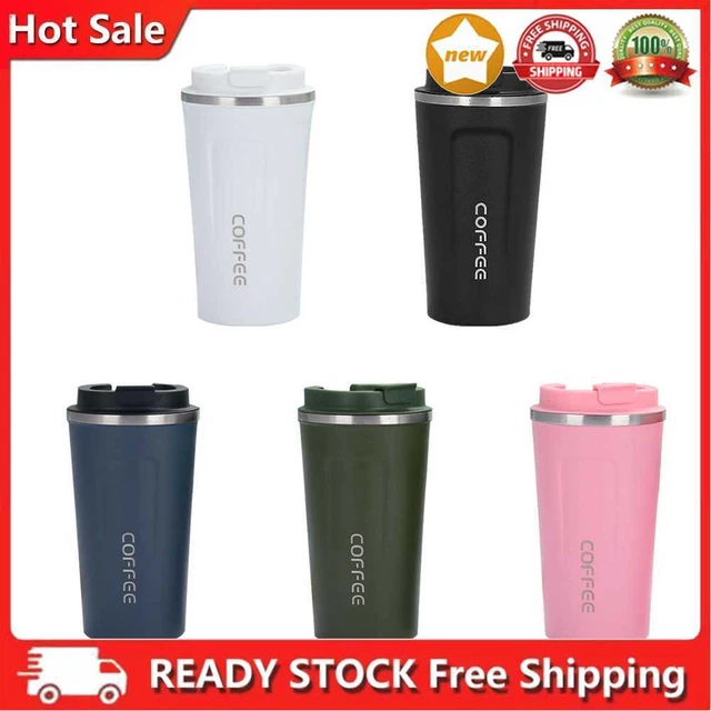 Taza de té doble de acero inoxidable de 380 ml botella aislada al vacío