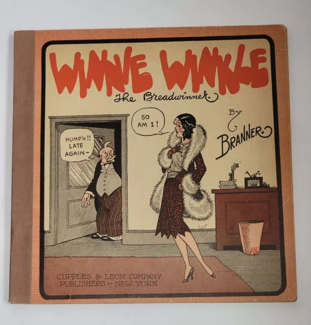 Winnie Winkle The Breadwinner 1930 Book # 1 FN/VF ~ Cupples & Leon Co | Branner