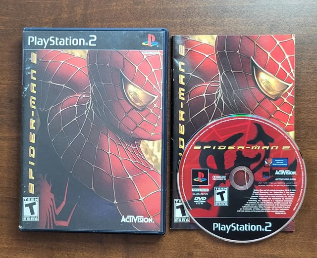 SPIDERMAN 2 BLACK Label Sony PlayStation 2 (2005) PS2 Tested CIB £10