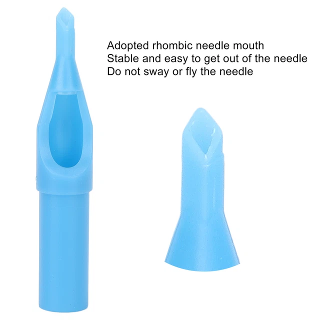 (7DT)50x Tattoo Needle Tips Set Independent Packaging Disposable Tattoo HG5