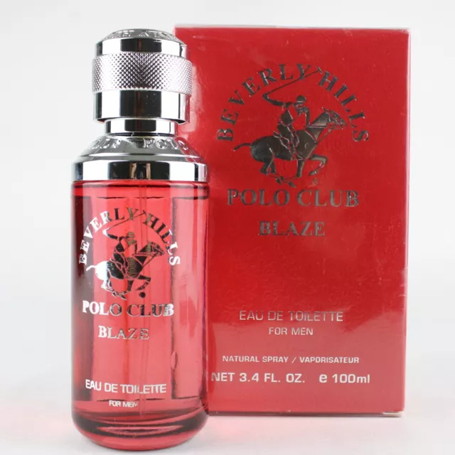 MEN S BEVERLY HILLS Polo Club Blaze Eau De Toillette 3.4FL OZ