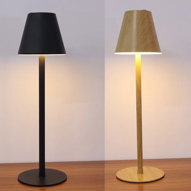 LED Table Desk Lamp Cordless USB Rechargeable Touch Dimmable Bedroom/Bar Light