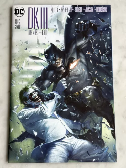 Dark Knight III: Master Race #7 RARE Dell'Otto Variant NM 9.4! (DC, 2016)