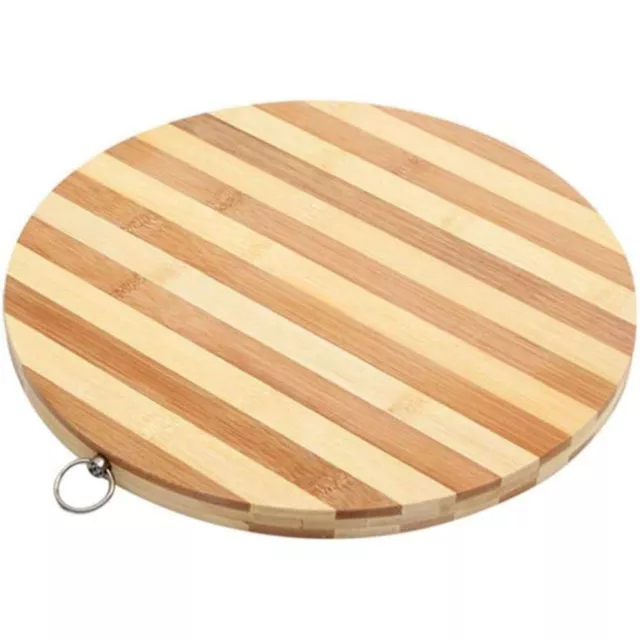 Tagliere rotondo in legno per aperitivo antipasti vassoio per servire 34 cm