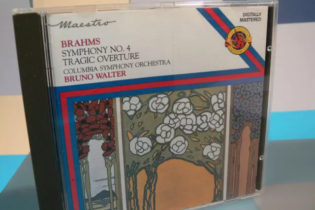 brahms symphony no 4 bruno walter columbia symphony cd album