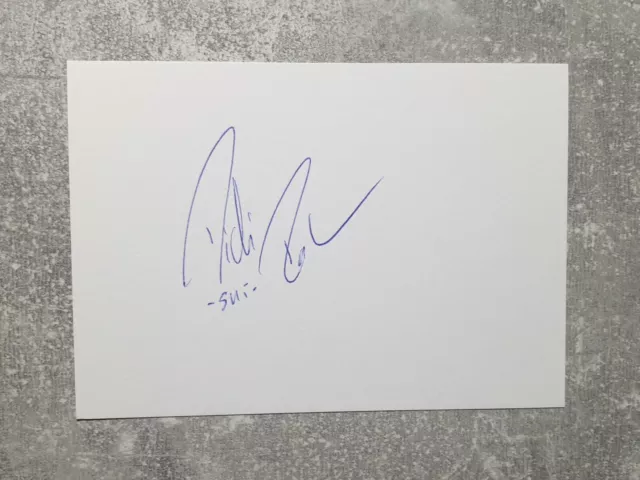 KK m.Orig.AG Dieter Rehm SUI Turnen 3.WM 99 - Sprung Rarität!