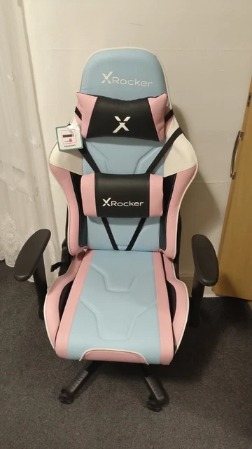 Chair Bubblegum X Rocker Agility Esports Computer Chair Agility