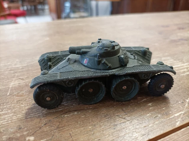 Dinky Toys Char E.B.R. Panhard 80 A - Véhicule Militaire 1/43 - Boîte D'Origine (Occasion)