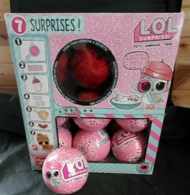 LOL SURPRISE PETS Series 4 EYE SPY Pet ANIMALS BALL CASE LOT 18 BALLS!