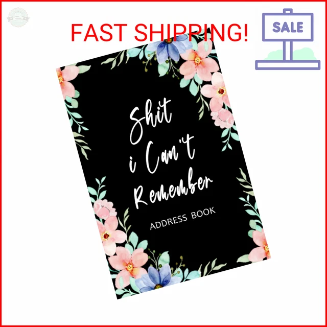 Address Book: Tabbed in Alphabetical Order, Large Print Notebook with Alphabetic