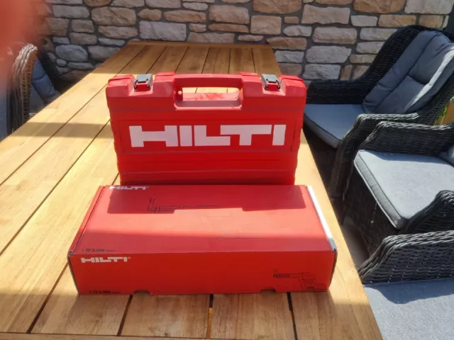 Martello perforatore Hilti TE 5 + aspirazione polveri TE 5-DRS - entrambi inutilizzati