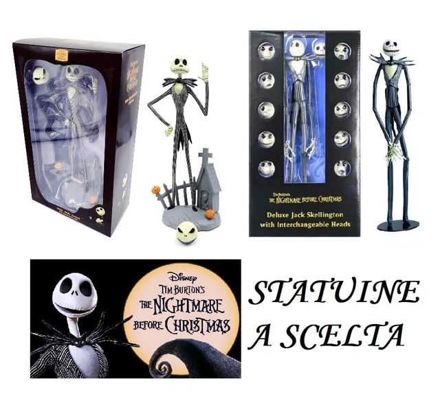 NECA Action Figure The Nightmare Before Christmas – Jack Skellington Con Zucca, 22,9 Cm, Articolata, Edizione 30° Anniversario